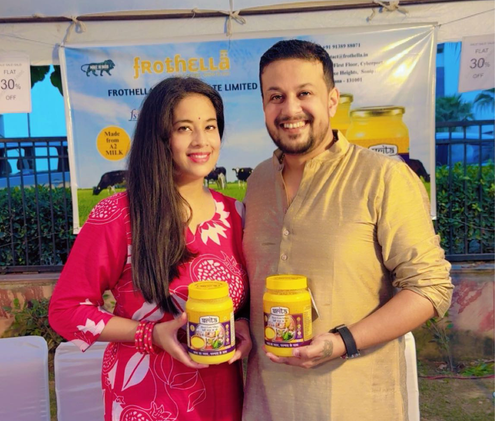 Customers holding Ghrita A2 Desi Cow Ghee